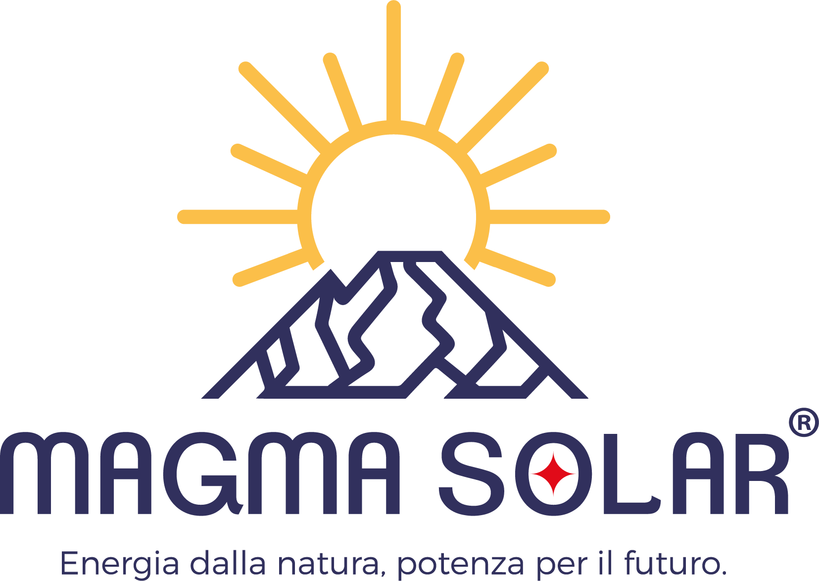 logo magmasolar blu